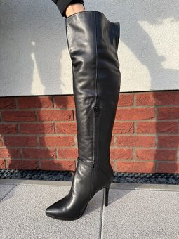 Kožené kozačky Classico&Bellezza - nenošené - vel. 39 - 7