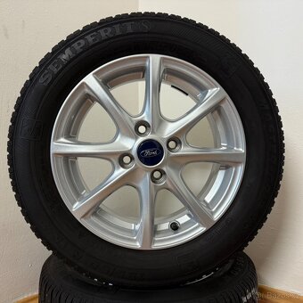 FORD FIESTA MK8 4x108 R15 ET45+ZIMNÍ 195/60R15 5mm - 7