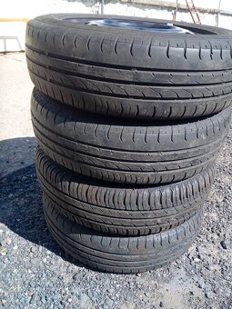 Sada kol 4x100, ET 39, R 14 vč. pneu 155/65 R 14 - 7