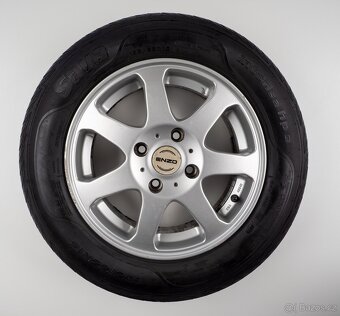 Nissan Tiida - 15" alu kola - Letní pneu - 7