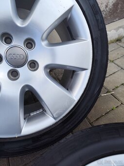 ALU 5x112 r18 AUDI + LETNÍ PNEU - 7
