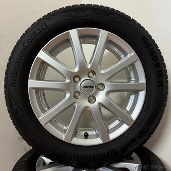 VW / ŠKODA 5x100 R16 ET45+CELOROČNÍ 195/60R16 6,5mm - 7