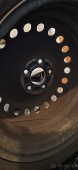 Letní pneu Barum Bravuris 5HM 205/55 R16 +disky+poklice 4 ks - 7