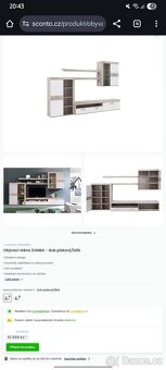 Obývací stěna + konferenční stolek - 7