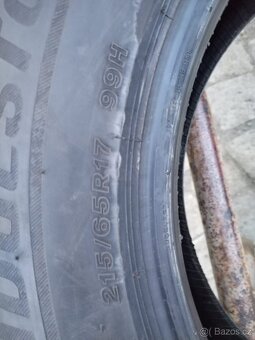 215/65/17 zimni pneu BRIDGESTONE 215/65 R17 - 7