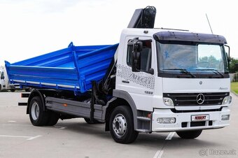 MERCEDES ATEGO 1523 TŘÍSTRANNÝ SKLÁPĚČ + HYDRAULICKÁ RUKA - 7