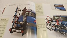 Renault MÉGANE 2 hatchback sedan prospekty příslušenství 2ks - 7