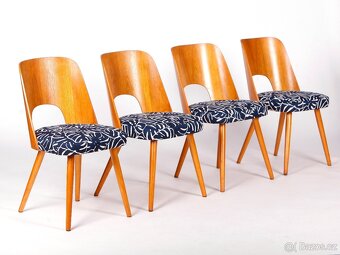 Vyhledávané kvalitníí židle O. Heardtl, 100 % stav, 4 ks. - 7