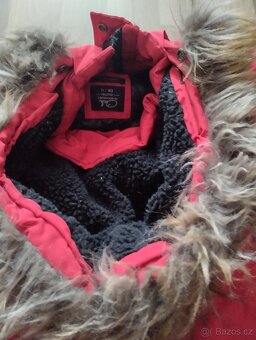 Zimní bunda párka s kapucí - 7