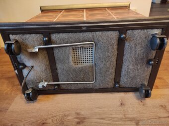 Stylový elektrický přímotop na kolečkách - 7