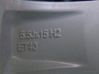 Letní alu sada disky originál Seat Ibiza 5x100 5,5Jx15 ET40 - 7