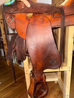 Westernové sedlo Pullman 1562 Continental Saddlery Co - 7
