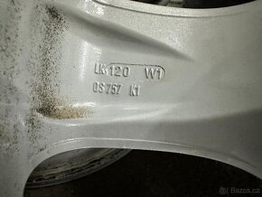 Prodám alu kola Rial 5x120 7,5J x 17H2 ET44 - 7