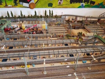 Modelová železnice Märklin H0, kompletní analogová konstrukc - 7