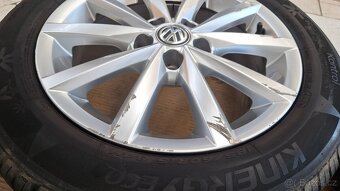 Alu kola VW 15" 5x100 letní pneu 185/60 R15 5+mm Polo - 7