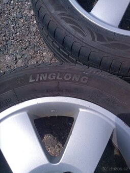 Alu kola 5x100, vč. pneu rozměr 195/55 R 15 - 7