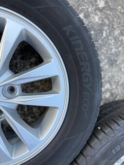 Alu kola Hyundai 5x114,3 R15 včetně pneu 195/65/15 - 7