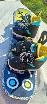 Dětský snowboard komplet 105 cm - 7