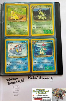 Kusové Pokémon VINTAGE karty (KARTY STARÉ PŘES 25LET)(2) - 7