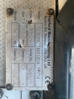 Minibagr Takeuchi TB014 – plně funkční, ihned k dispozici - 7