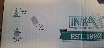 Nový stojan na vánoční stromek - kovový - 7