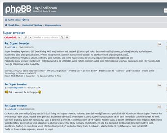 APERION AUDIO DUAL AMT Super Tweeter - 7