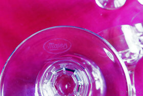 Moser - Sada 6 kusů kvalitních broušených skleniček na likér - 7