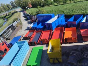 Prodám řetězový kontejner vanový-mulda 10m3.SKLADEM - 7