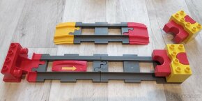 DUPLO vlak-sada nebo dílky,koleje,vagóny,loko manual i bat. - 7