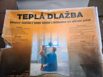 El.topení, podlahové, set 960W,termostat - 7
