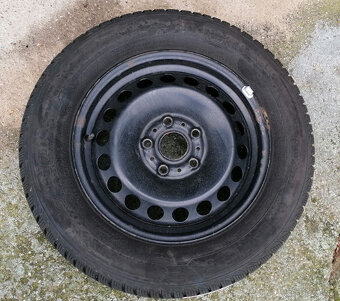 Sada kol 6Jx15H2 ET43 se zimnim pneu 195/65 R15 - 7