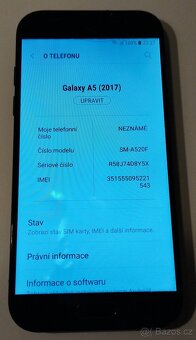Prodám na náhradní díly Samsung Galaxy A5 (2017) - 7