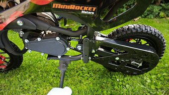 Nová benzínová minikroska 8" kola pro nejmenší - 7
