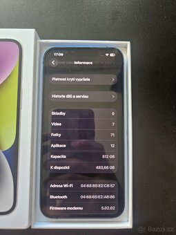 iPhone 13 512 GB 🍏 stav jako nový - 7