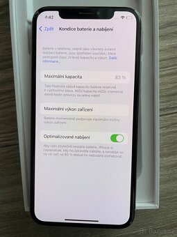 IPhone X 256gb bílý - 7