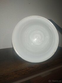 Porcelánový pohárek na čokoládu,velmi starý - 7