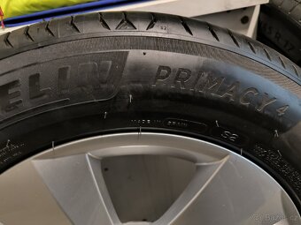 ALU kola Škoda Kodiaq 5x112 r17 Originál,NOVÉ 99% Michelin - 7