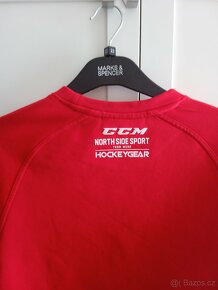 Prodám hokejové triko s dlouhým rukávem/mikinu CCM - 7