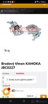 Brzdové zadní třmeny - 7