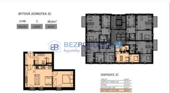 Pronájem, byt 2+kk, 39 m2, Havlíčkův Brod - 7