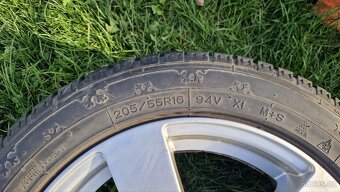 Kola DEZENT 7JX16HET40, 5X112 včetně 4ks zimních pneu. - 7