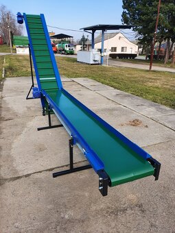 Dopravník - řetězový - hrabičkový - redler - 7