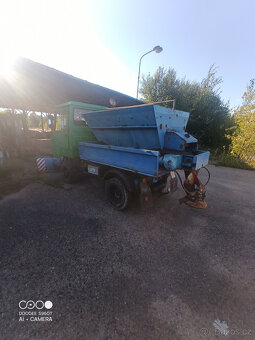 prodám ifa multicar m25 4x4 sypač sněhová radlice - 7