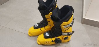 junior freestyle lyzaky K2 25,5 a Dalbello 26,5 - 7