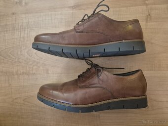 Společenské vycházkové boty pánské v.40 hnědé Baťa - 7