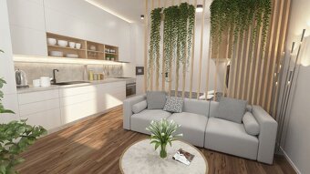 Moderní byt 1+kk s balkonem a zahradou, lokalita České Buděj - 7