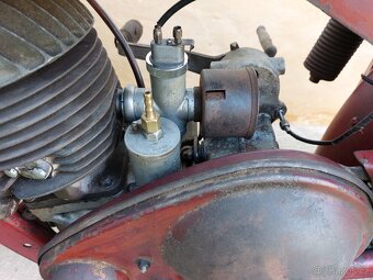 Jawa 250 Special 1939 / priplatkove nozni razeni - 7