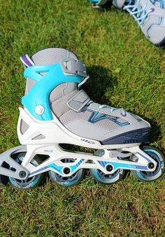 Kolečkové brusle Oxelo 32-35 - 7