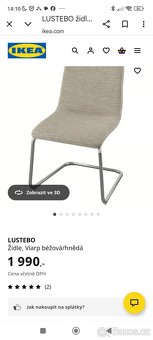 Židle jídelní Ikea - 7