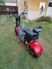Leramotors Scooters C2 1500W - červená (nová 40km) - 7